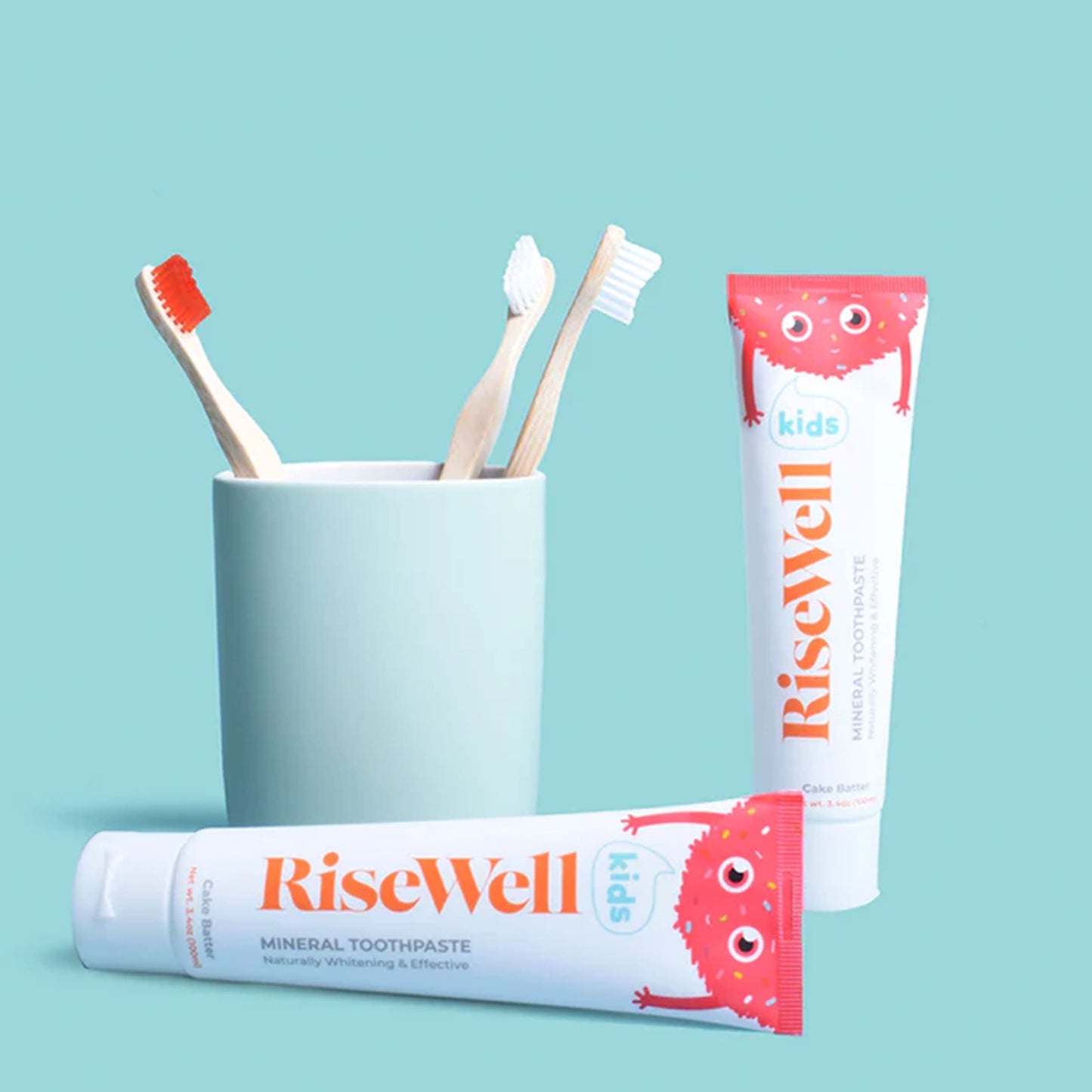 Risewell Kids Cake Batter Hydroxyapatite Toothpaste – Fluoride-Free