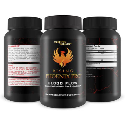 Rising Phoenix Pro – L-Arginine Blood Flow Supplement for Men | Best Circulation Support
