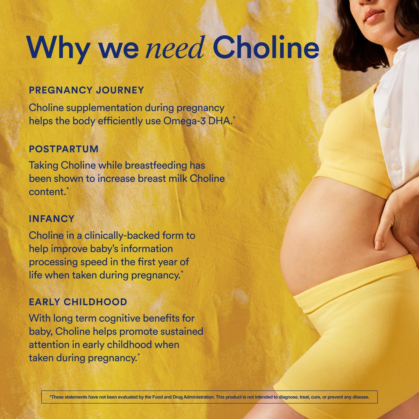 Ritual Natal Choline Supplement 550mg – Supports Baby's Cognitive Function During Pregnancy and Choline Content in Breastmilk* | 30 Day Supply