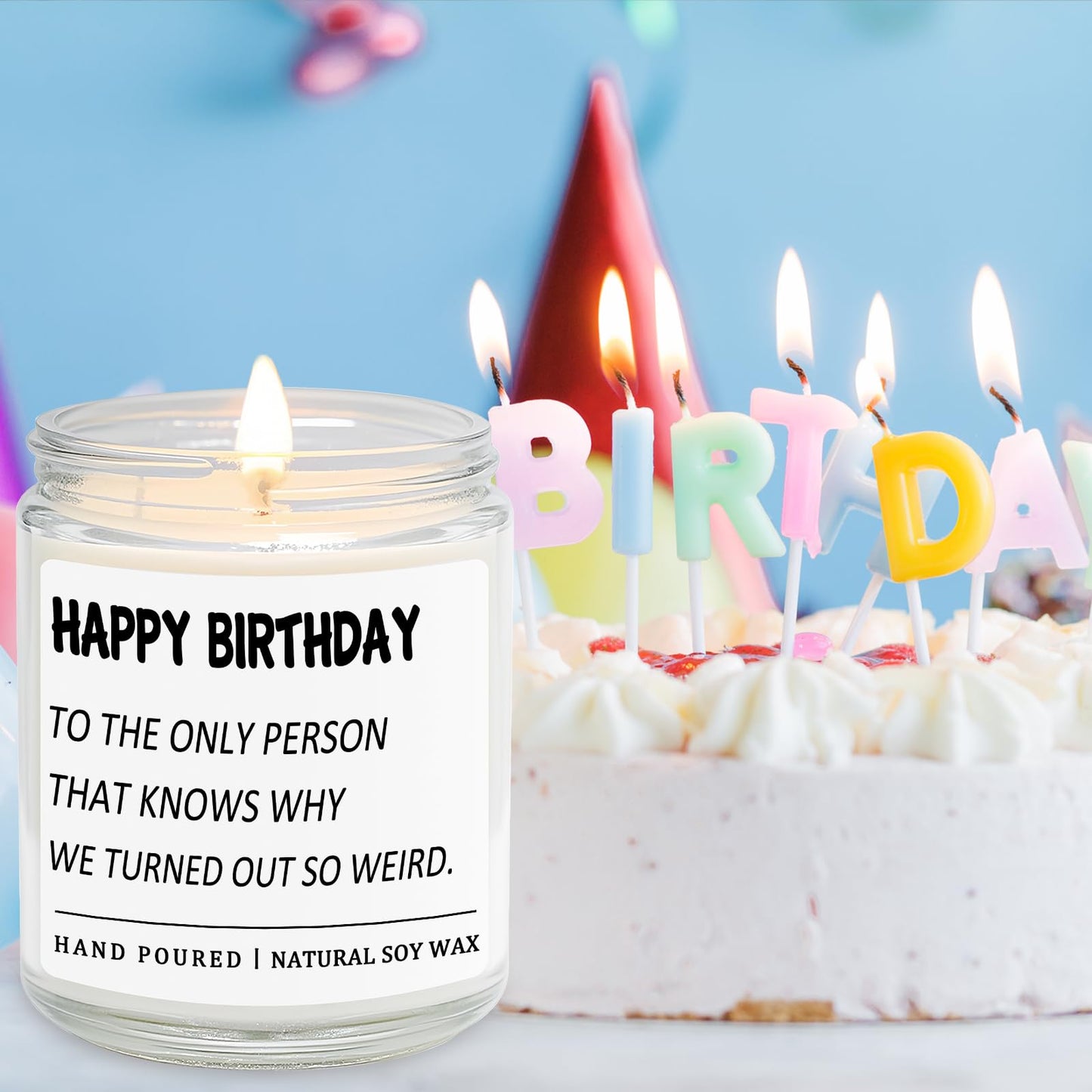 RIZOOCE Lavender Candles – Birthday Gifts for Women, Bestie & Sister Gift Ideas