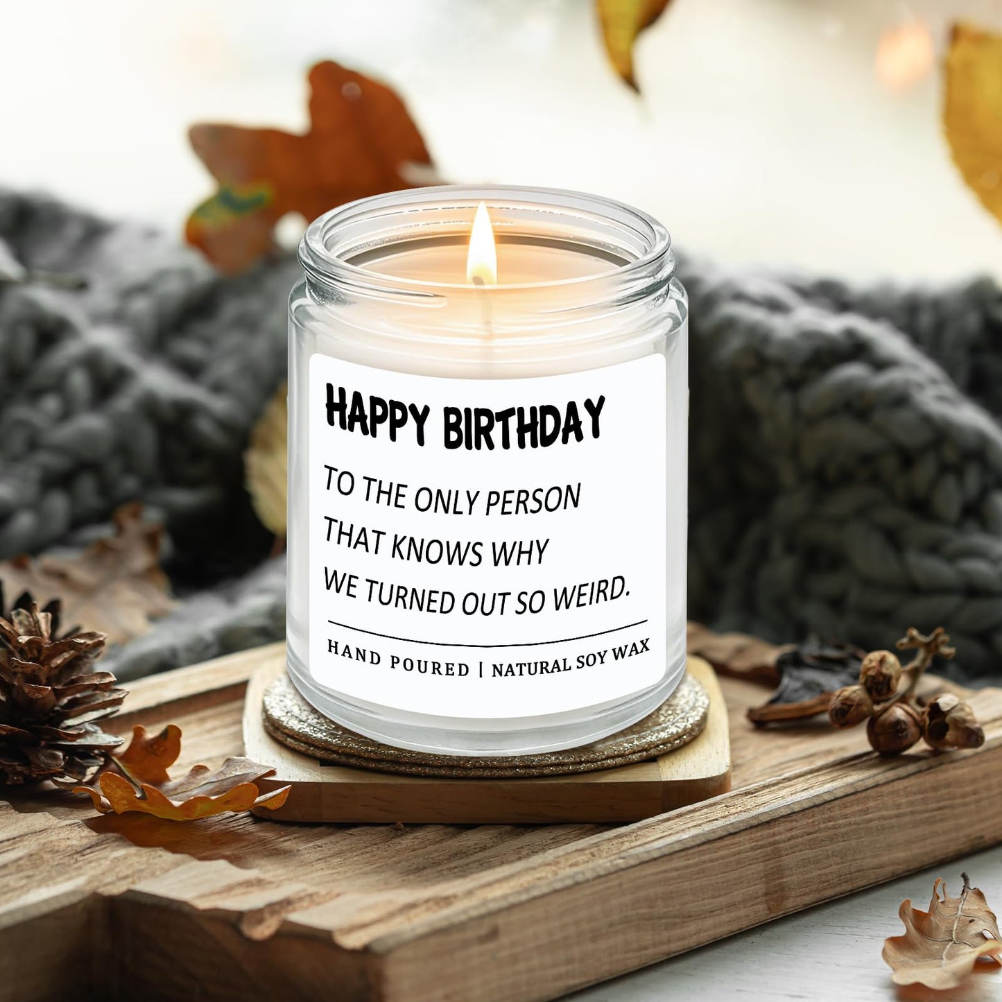 RIZOOCE Lavender Candles – Birthday Gifts for Women, Bestie & Sister Gift Ideas