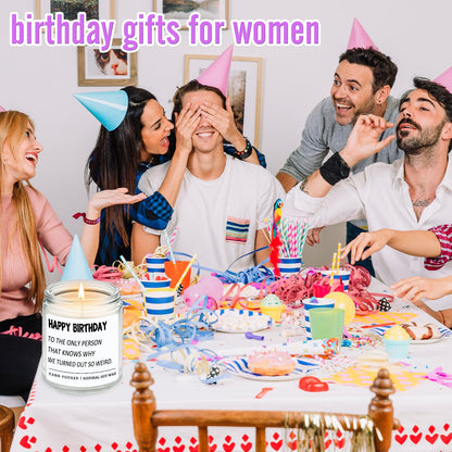 RIZOOCE Lavender Candles – Birthday Gifts for Women, Bestie & Sister Gift Ideas
