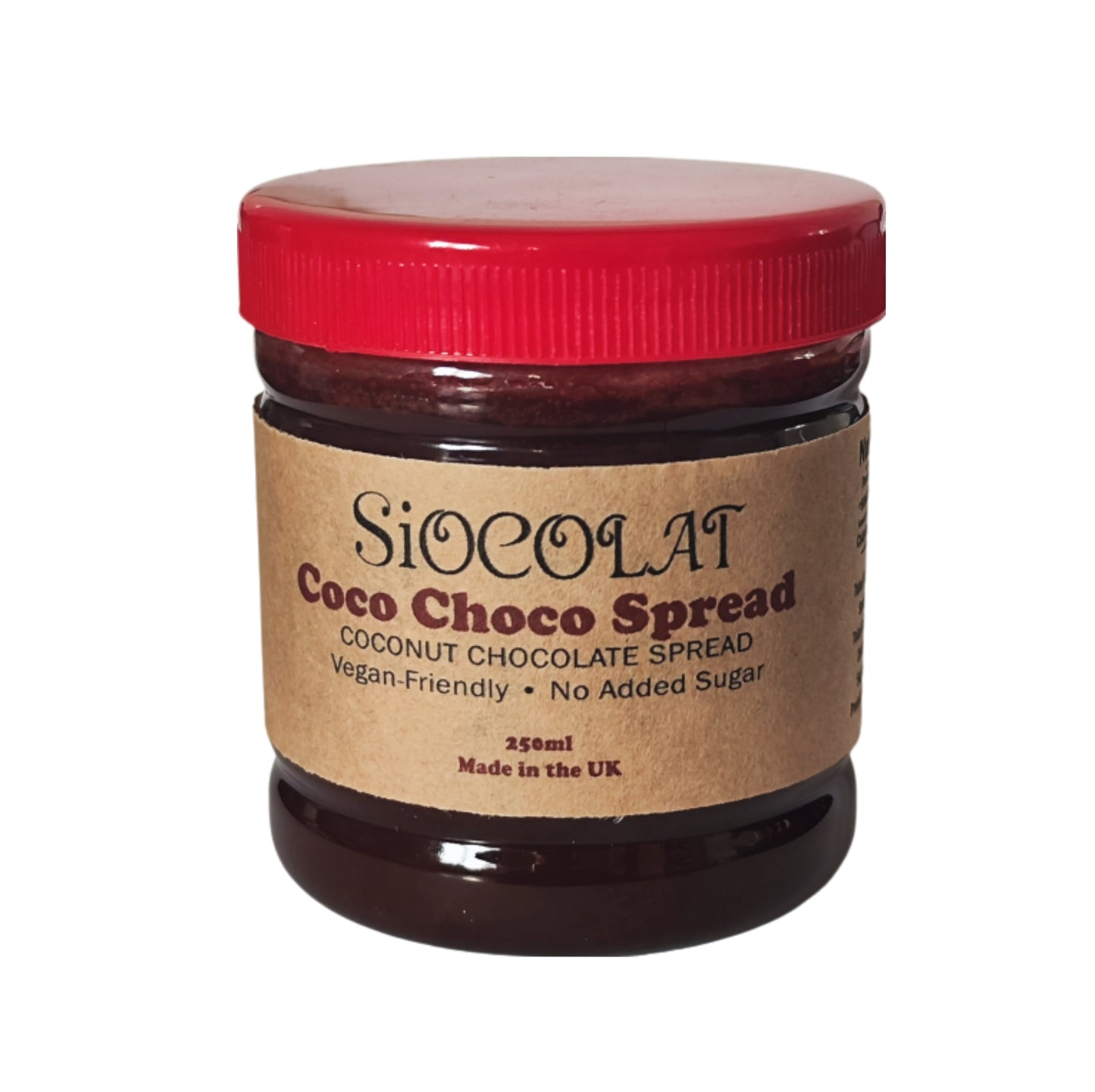 Vegan Friendly No Added Sugar Coco Choco Spread (Coconut and Chocolate)