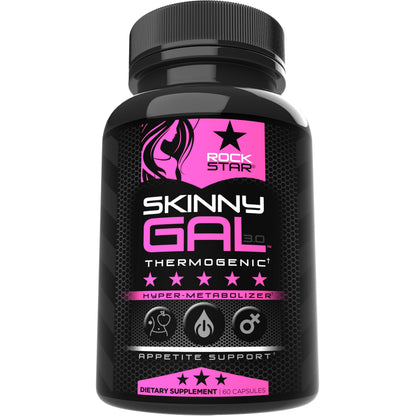 Weight Loss Pills for Women | Rockstar Skinny Gal Thermogenic Fat Burner