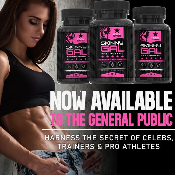 Weight Loss Pills for Women | Rockstar Skinny Gal Thermogenic Fat Burner
