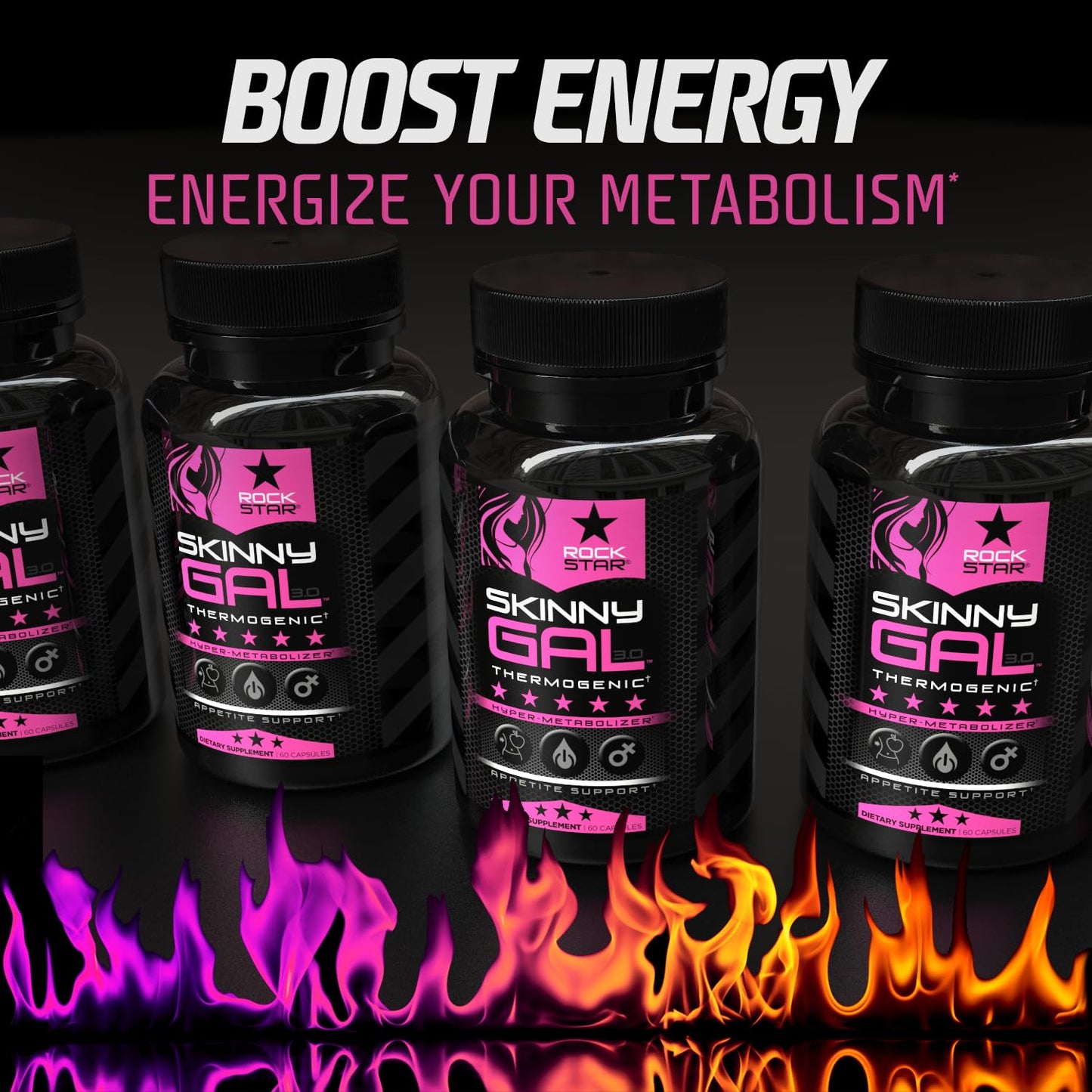 Weight Loss Pills for Women | Rockstar Skinny Gal Thermogenic Fat Burner