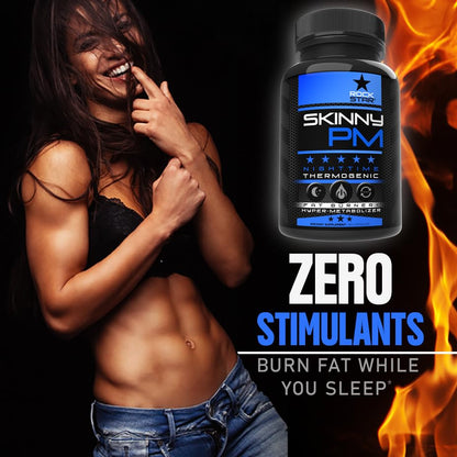 Rockstar Skinny PM Nighttime Fat Burner - 60ct | Thermogenic Diet Pills