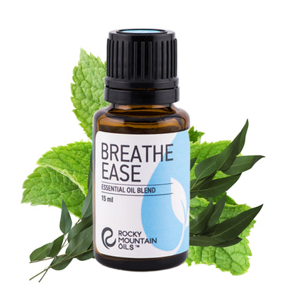 Rocky Mountain Oils Breathe Ease Essential Oil Blend - Diffuser & Topical - 15ml