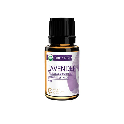 Rocky Mountain Oils Organic Lavender Essential Oil - 15ml | 100% Pure USDA Certified