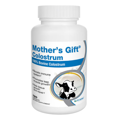 Roex Mother's Colostrum Capsule, 120 Count – Immune Support & Gut Health