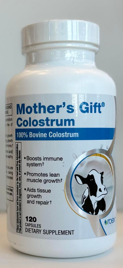 Roex Mother's Colostrum Capsule, 120 Count – Immune Support & Gut Health