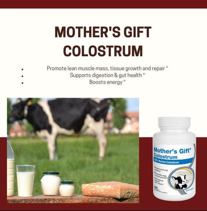 Roex Mother's Colostrum Capsule, 120 Count – Immune Support & Gut Health