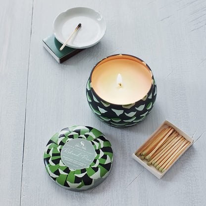 Soap & Paper Factory Roland Pine 3 oz Candle Tin | Soy Wax, Pine Scent