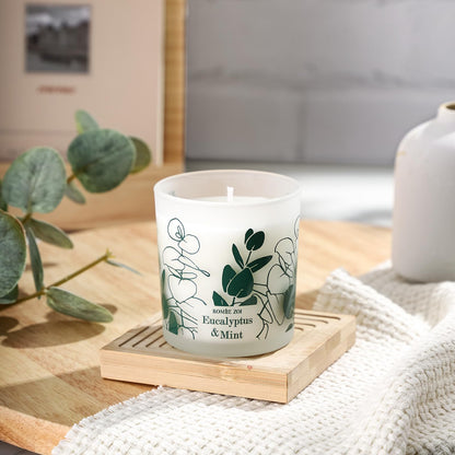 ROMIIE ZOI Scented Candle – Eucalyptus & Mint | 6oz Soy Wax Jar (170g) – Gifts for Women