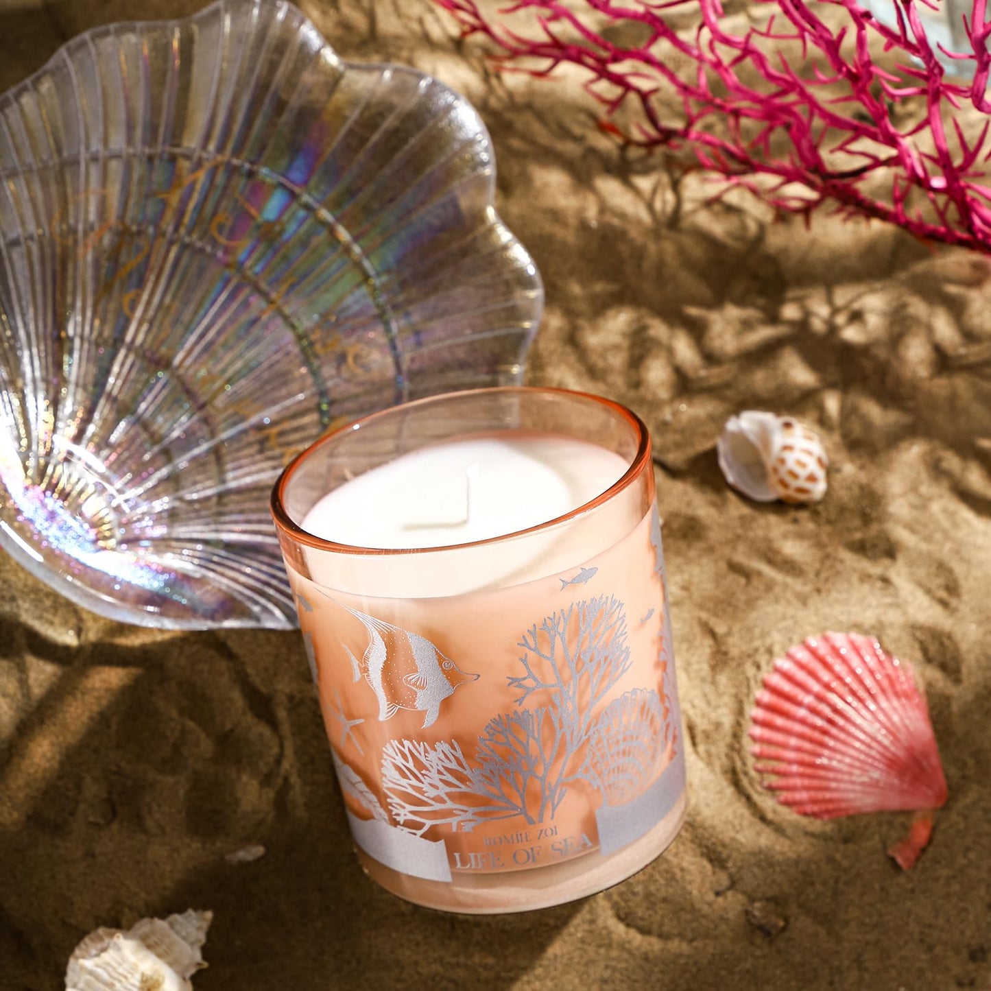ROMIIE ZOI Life of Sea Scented Candle – 6oz Soy Wax Jar (170g)