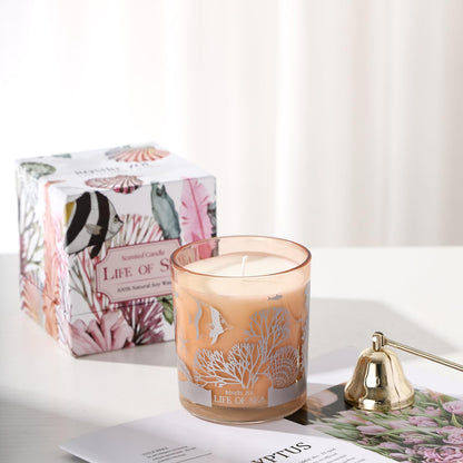 ROMIIE ZOI Life of Sea Scented Candle – 6oz Soy Wax Jar (170g)