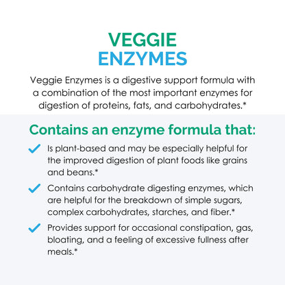 Rootcology by Dr. Izabella Wentz | Veggie Enzymes | 14-Enzyme Blend Formula for Protein, Fat & Carb Digestion | 90 Vegetarian Capsules