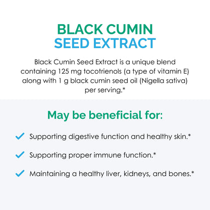 Rootcology by Dr. Izabella Wentz - Black Cumin Seed Extract | Digestive & Skin Support | 60 Softgels