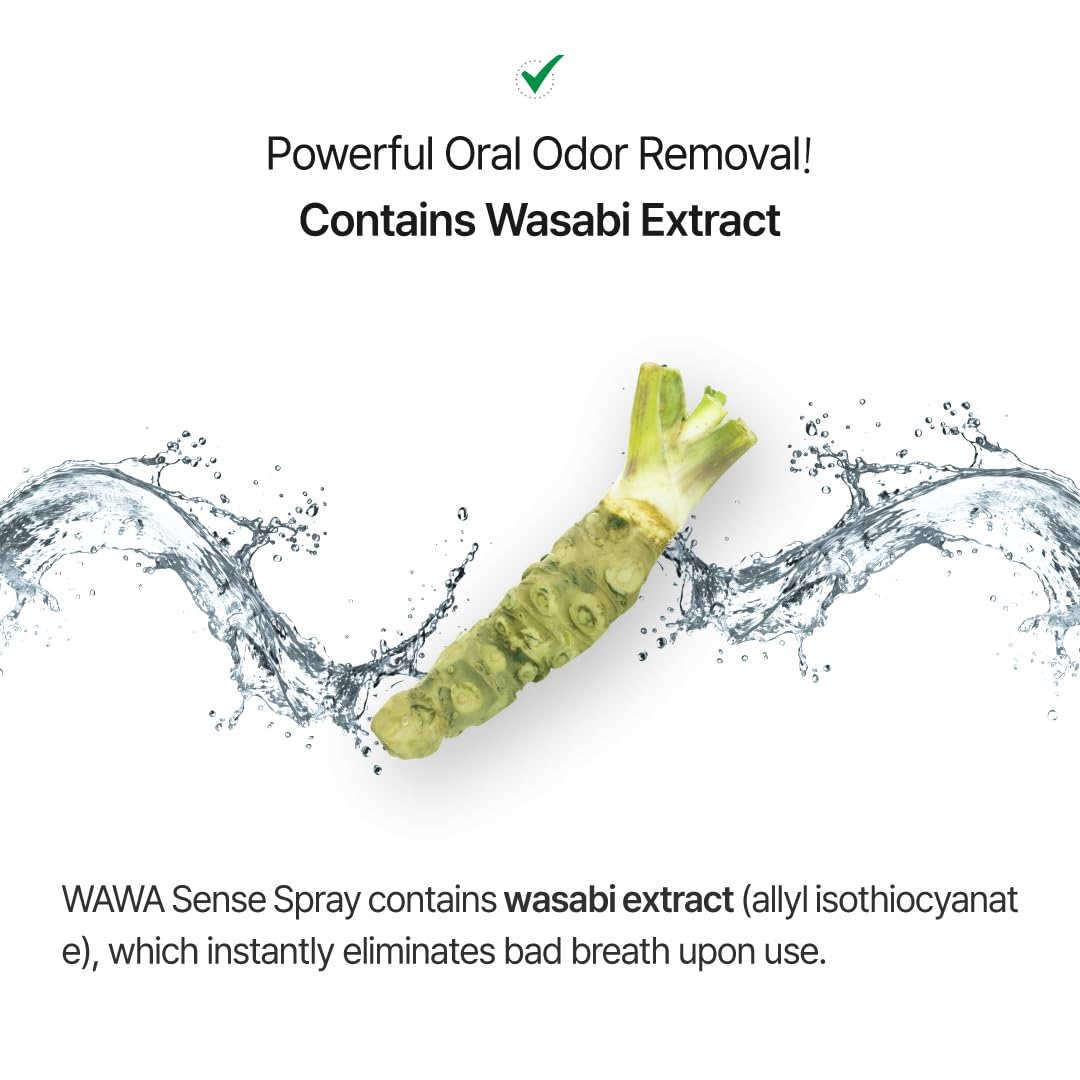 ROROBELL Wawa Sense Spray — Oral Care Mouth Freshener (3 x 1/3 oz)