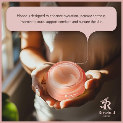 Rosebud Woman Honor Vaginal Moisturizer Balm – Hormone-Free Organic Intimate Hydration