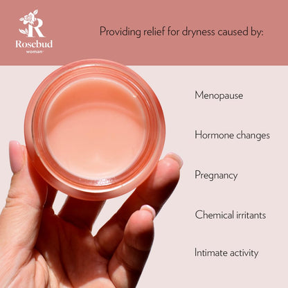 Rosebud Woman Honor Vaginal Moisturizer Balm – Hormone-Free Organic Intimate Hydration