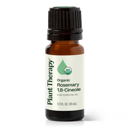 Plant Therapy Rosemary Essential Oil 100% Pure - USDA Organic, 10 mL