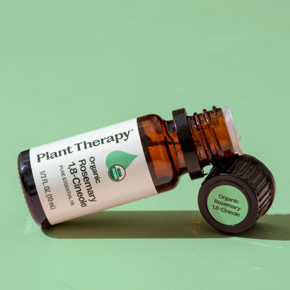 Plant Therapy Rosemary Essential Oil 100% Pure - USDA Organic, 10 mL
