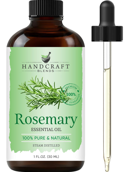 Handcraft Blends Rosemary Essential Oil – 1 Oz, 100% Pure & Natural, Premium Grade