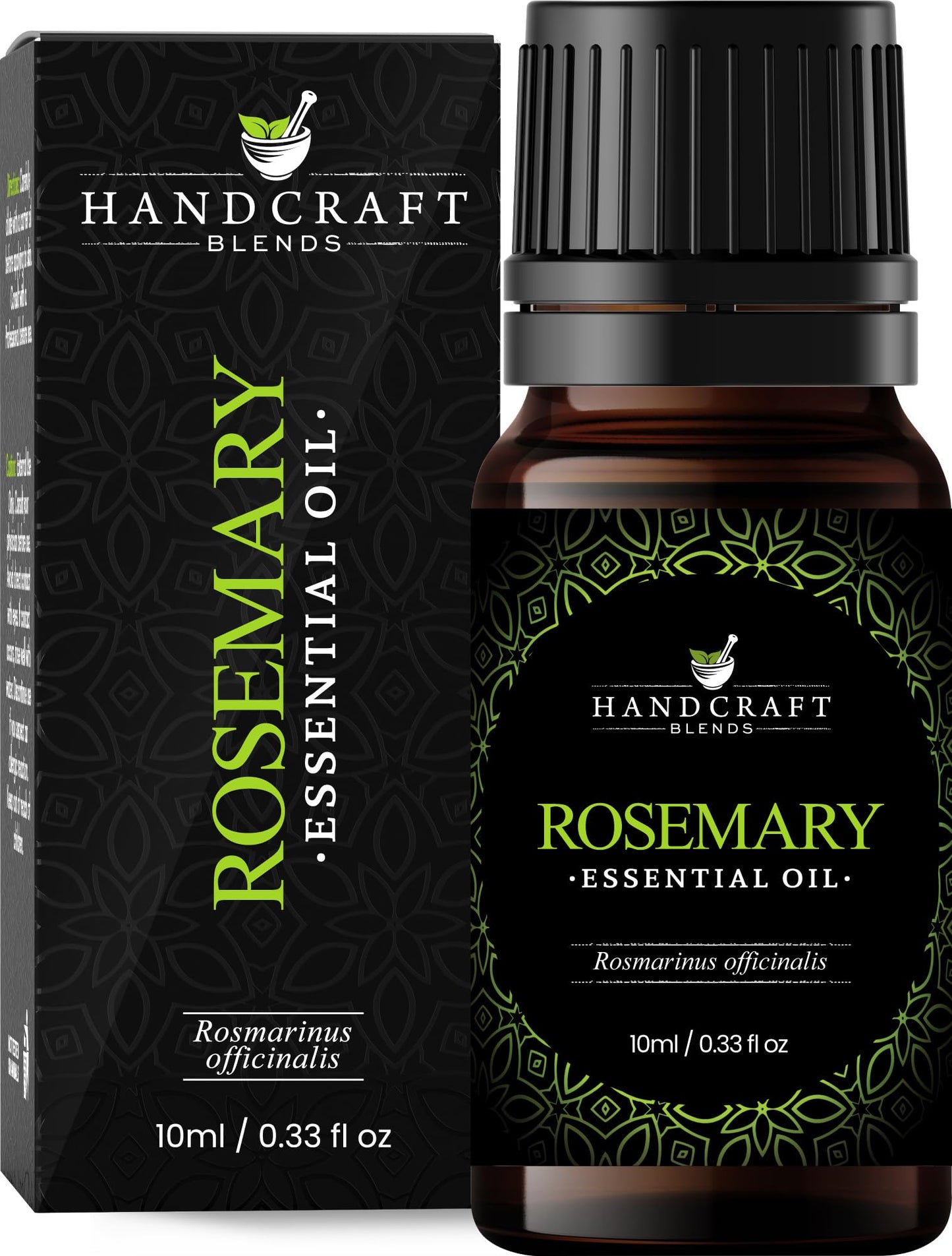 Handcraft Blends Rosemary Essential Oil – 0.33 Fl Oz | 100% Pure & Natural, Premium Grade