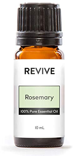 Rosemary Essential Oil by Revive – 100% Pure Therapeutic Grade for Diffuser & Aromatherapy