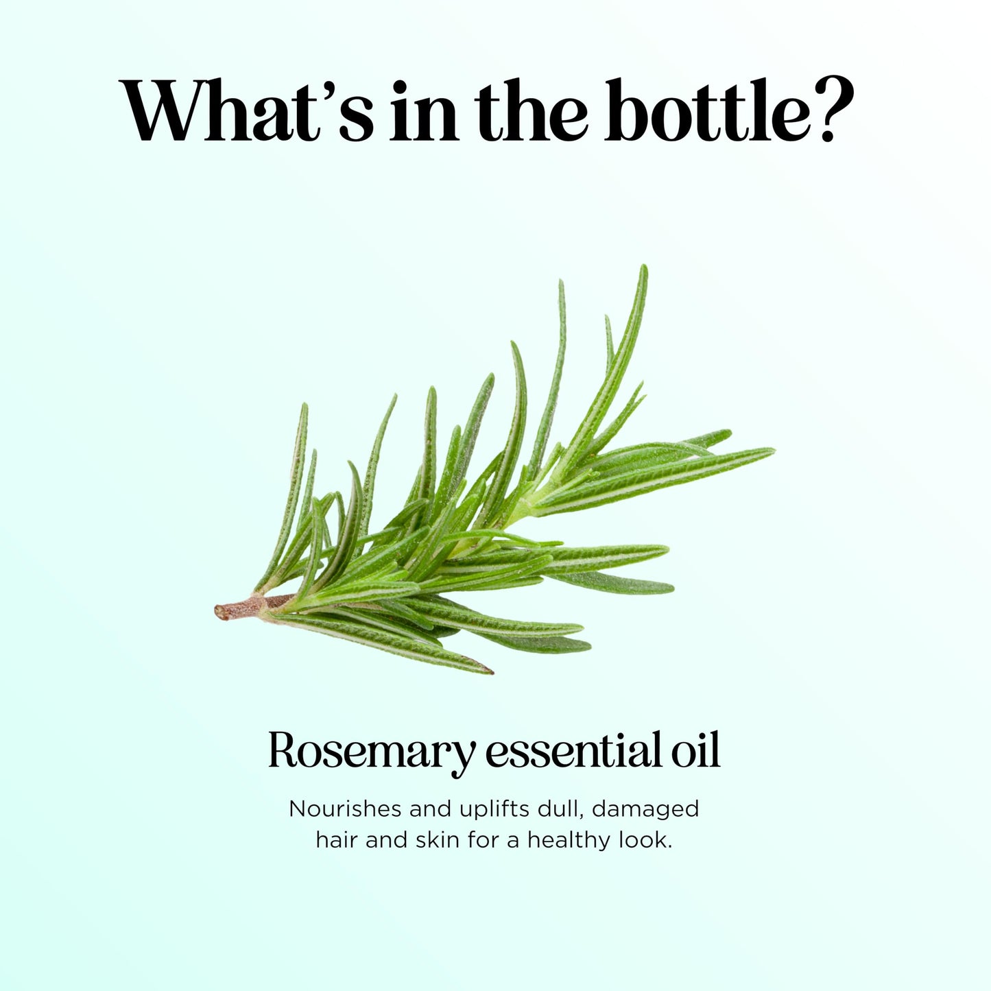 Pure Rosemary Essential Oil with Dropper - Undiluted 4oz for Hair, Skin & Nails