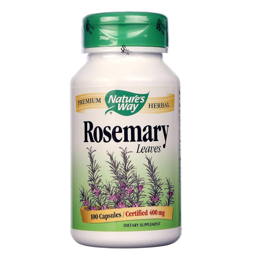 Rosemary Leaves 100 Capsules (Pack of 2) | Herbal Supplement for Mental Vitality BritishVita | Premium UK Vitamins & Wellness Supplements