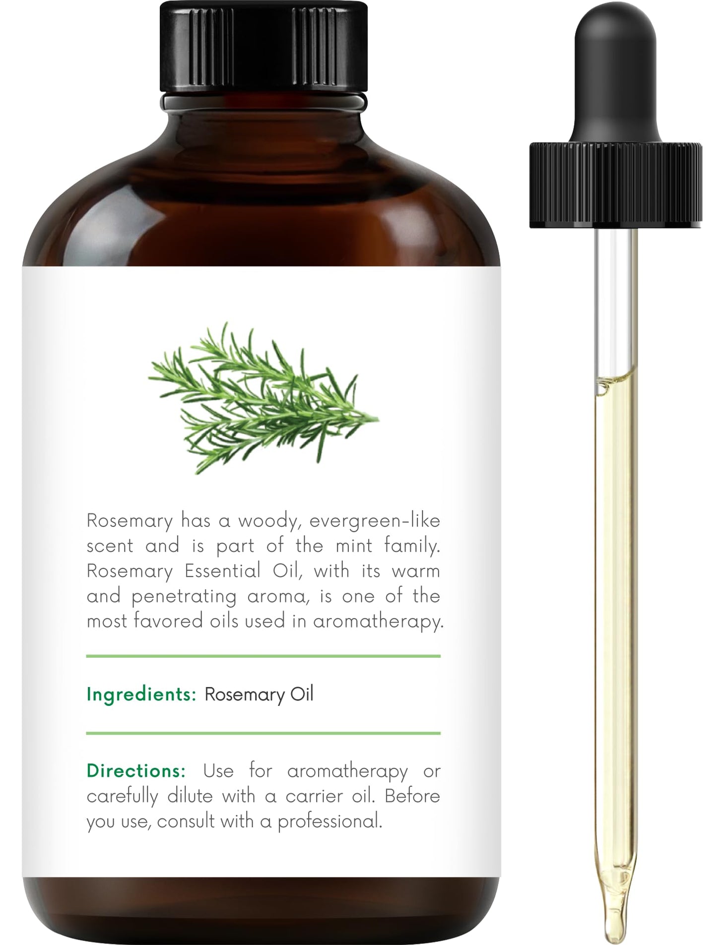 Handcraft Blends Rosemary Essential Oil – 4 fl oz – 100% Pure & Natural