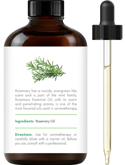 Handcraft Blends Rosemary Essential Oil – 4 fl oz – 100% Pure & Natural