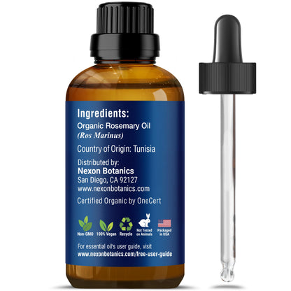 Organic Rosemary Essential Oil 30 ml – Nexon Botanics Pure Aromatherapy Oil