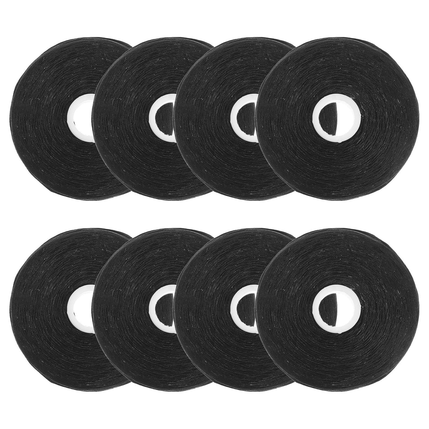 ROSENICE Bamboo Charcoal Dental Floss 50m – Mint Flavor, 8-Pack (Black)