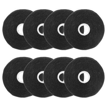 ROSENICE Bamboo Charcoal Dental Floss 50m – Mint Flavor, 8-Pack (Black)