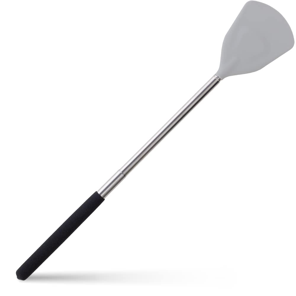 ROUNDS Cream Applicator Back Telescopic Stick – Easy Reach for Lotion, Ointment & Sunscreen