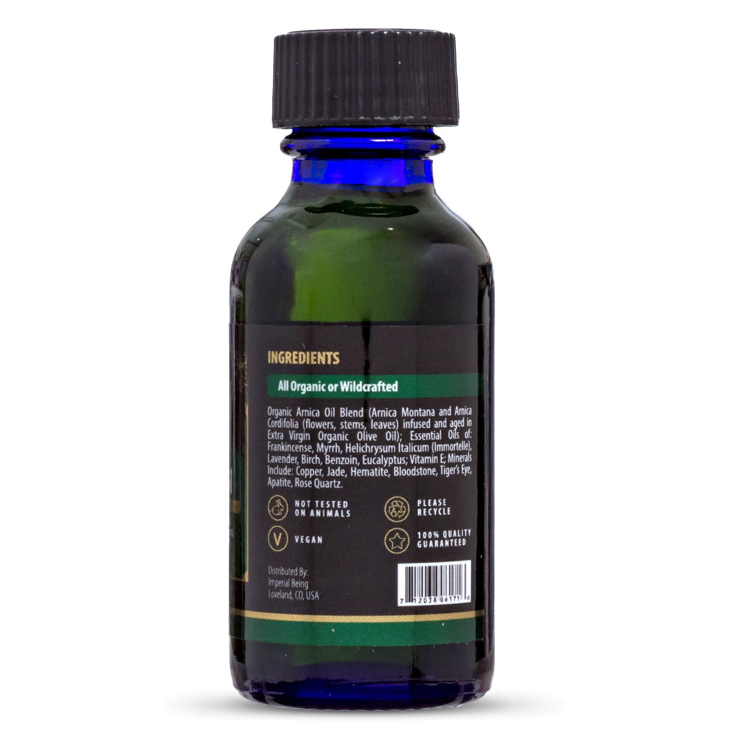 Royal Arnica Oil – Organic Herbal Blend for Muscle Recovery, Bruises & Joint Flexibility (1oz)