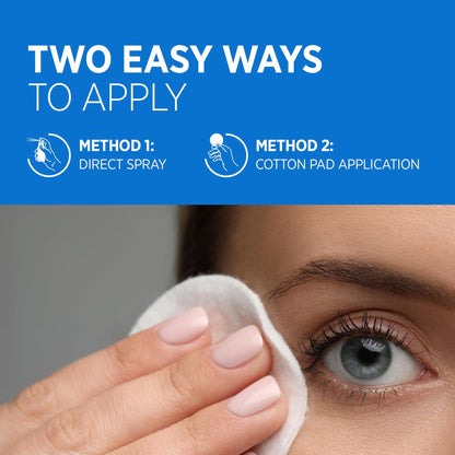 Roycederm Stye Eye Treatment Relief Spray – Hypochlorous Acid Mist for Dry Eyelids & Makeup Removal