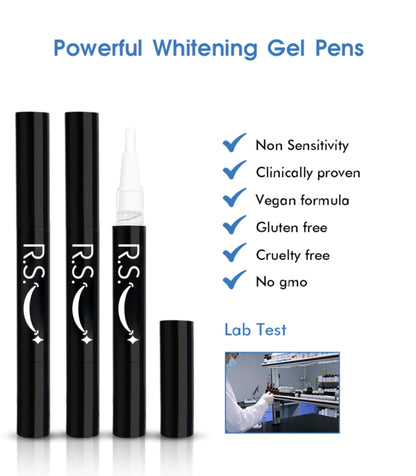 RS Smile Professional Wireless Teeth Whitening Kit – 32x Dual LED Lights