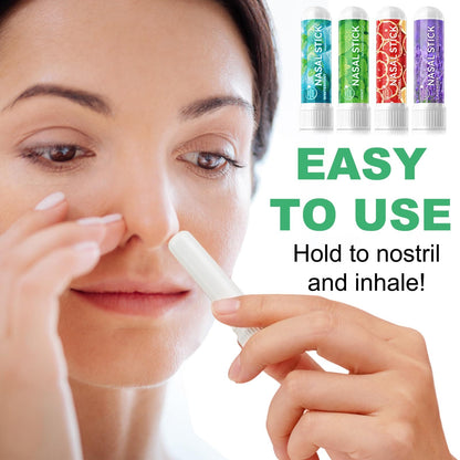Ruduwu Nasal Stick 8 Pack — Natural Inhaler for Quick Congestion Relief, Energy Boost & Daily Relaxation
