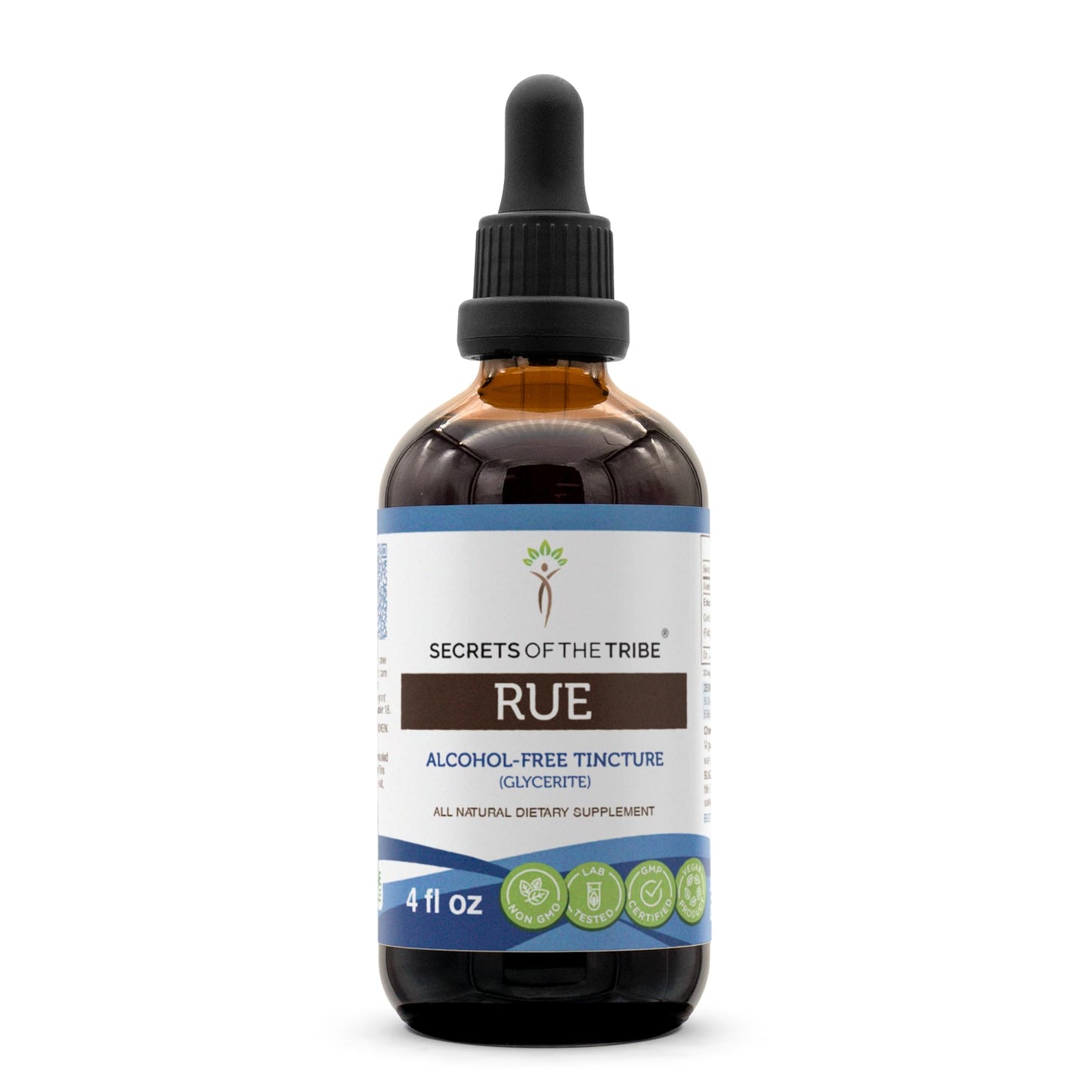 Rue Alcohol-Free Liquid Extract (Ruta graveolens) - 4 FL OZ | Secrets of the Tribe