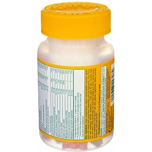 Rugby Cerovite Jr. Children's Chewable Multivitamin 60 Tabs