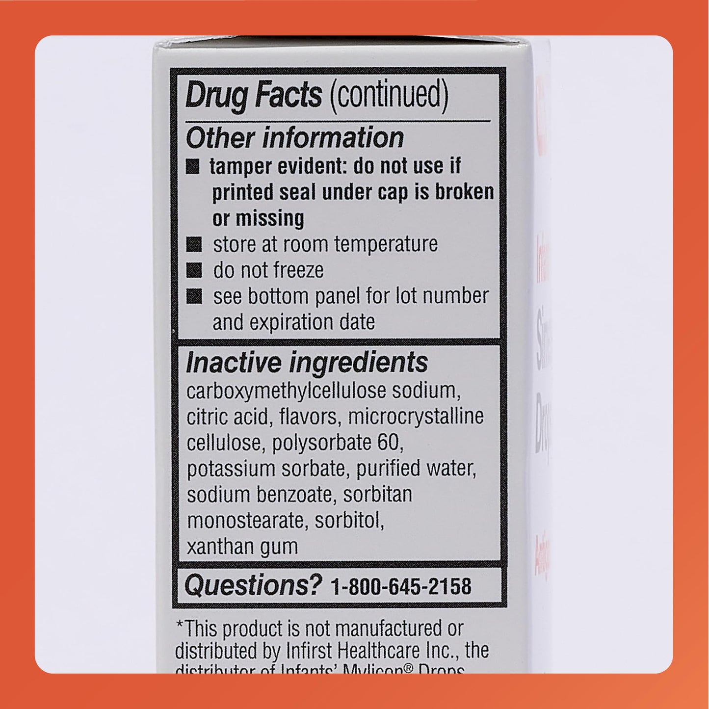 Rugby Laboratories Dye-Free Infants' Gas Drops - Simethicone 20 mg - 3 Pack (1 fl oz each)