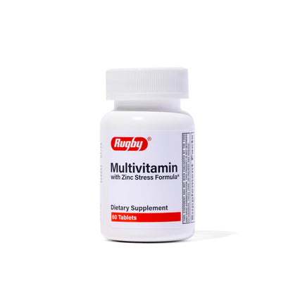 Rugby Multivitamin with Zinc Stress Formula - 60 Tablets