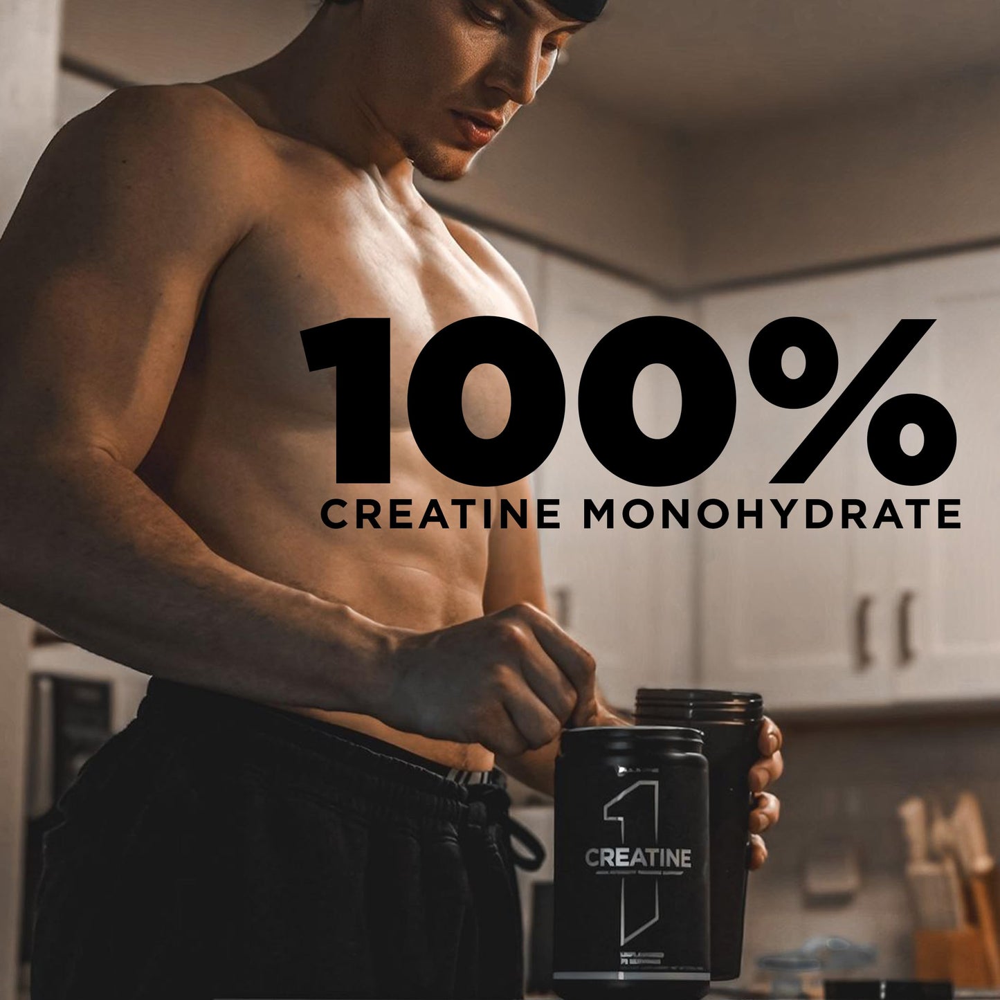 Rule 1 Creatine Powder – Micronized Creatine Monohydrate (130 Servings, Unflavored)