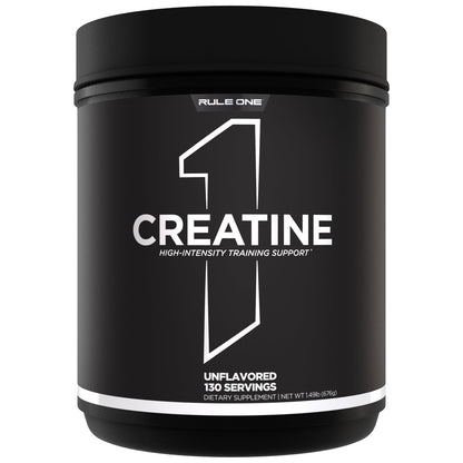 Rule 1 Creatine Powder – Micronized Creatine Monohydrate (130 Servings, Unflavored)