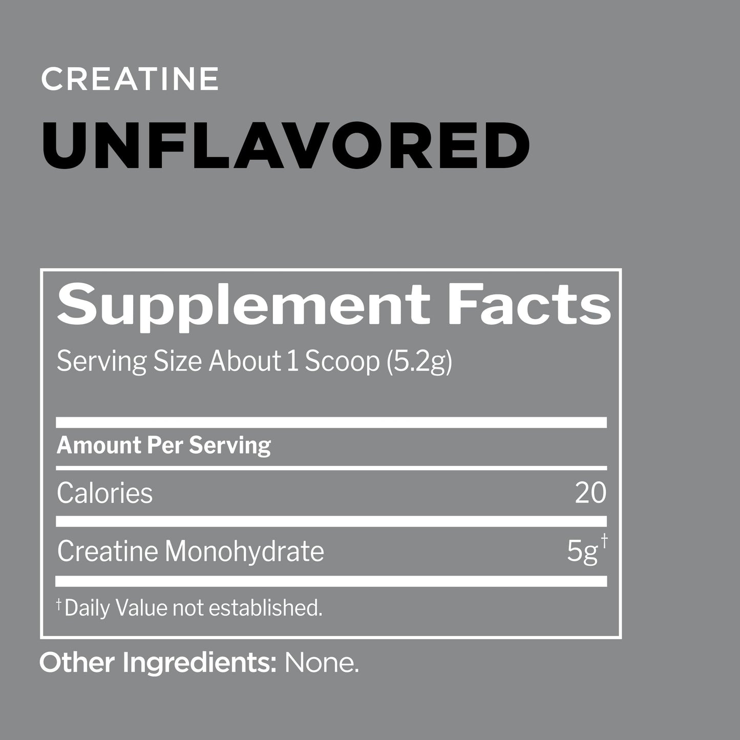 Rule 1 Creatine Powder – Micronized Creatine Monohydrate (130 Servings, Unflavored)