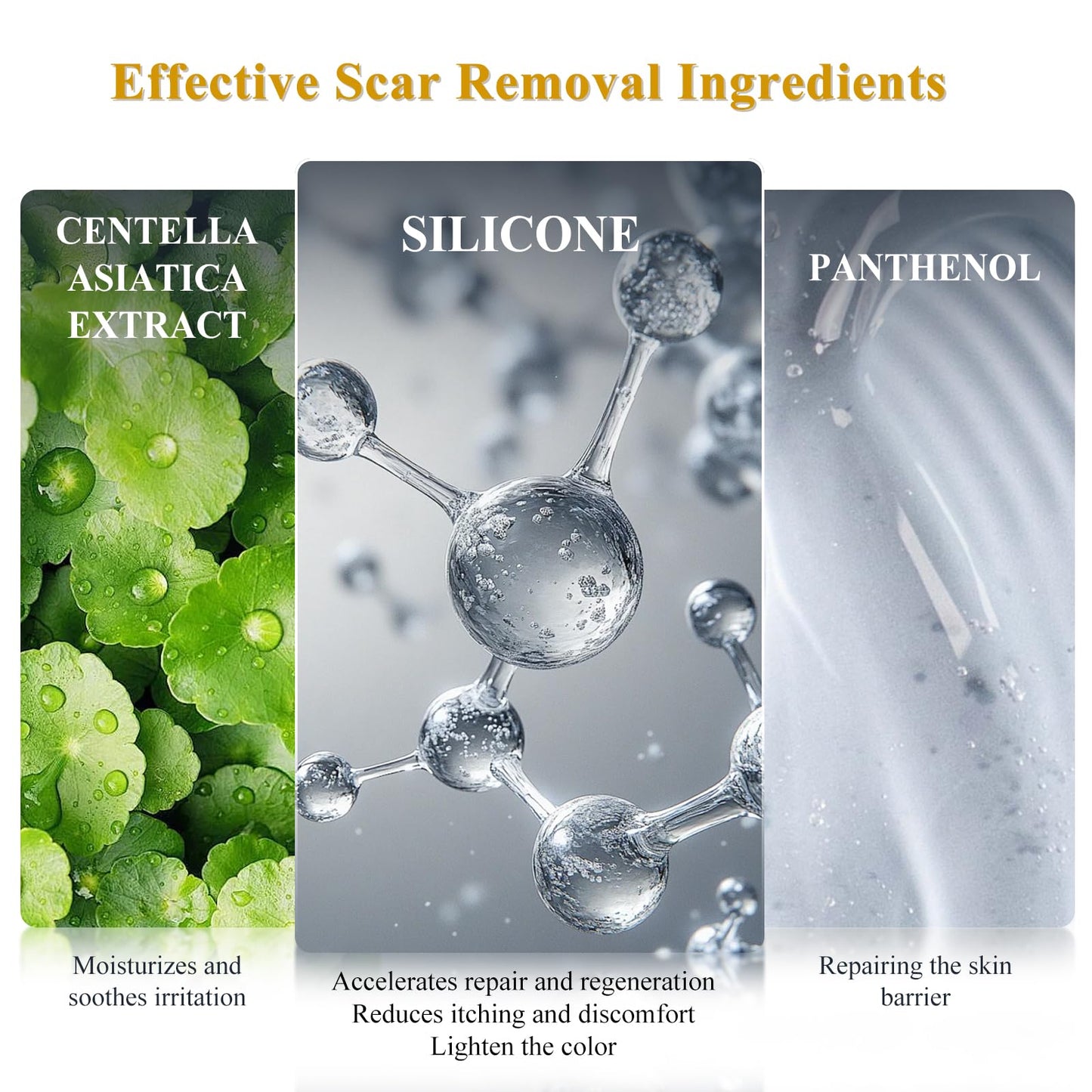 Rvlaim Silicone Scar Cream Gel – Advanced Scar Care for Surgical Scars & More (1.85 oz)